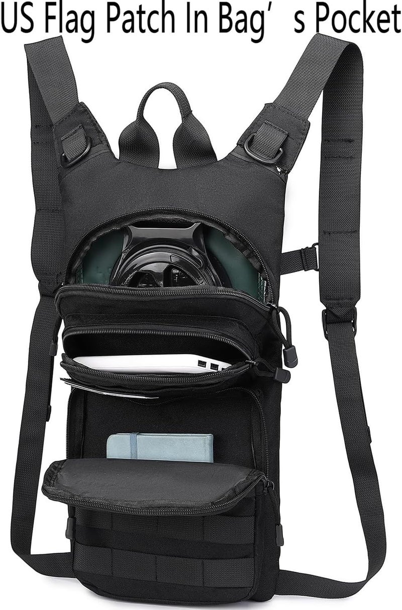 ATBP Insulated Water Hydration Pack Bag with 3L TPU Bladder Tactical Molle Hydration Backpack for Hiking Cycling Running - Image 3